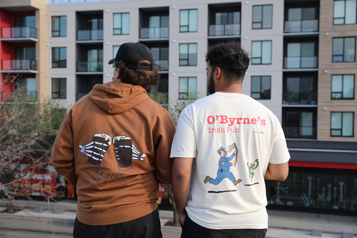 "Cheers to the Afterlife" Hoodie - Caramel