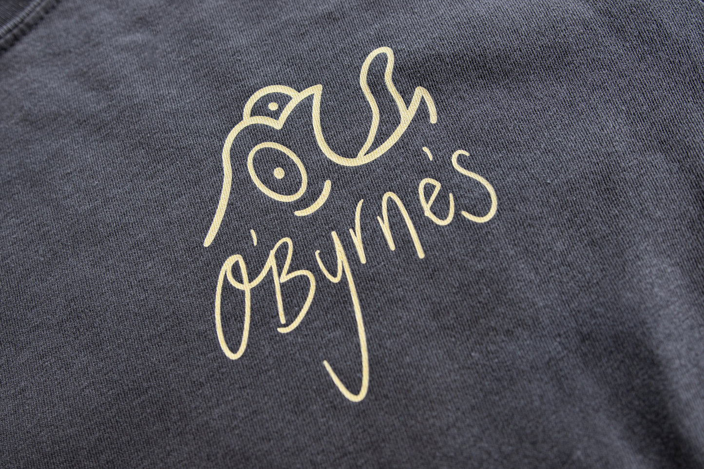 Vintage O'Byrne's Tee - Charcoal