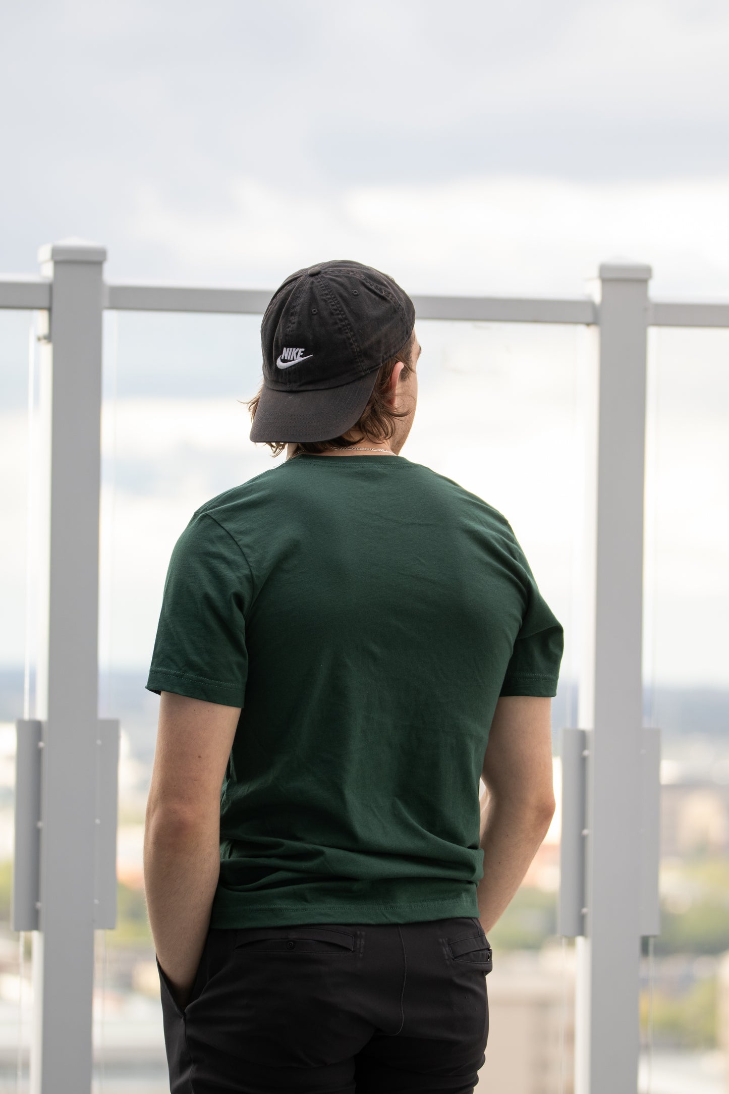 Clover Tee - Forest Green