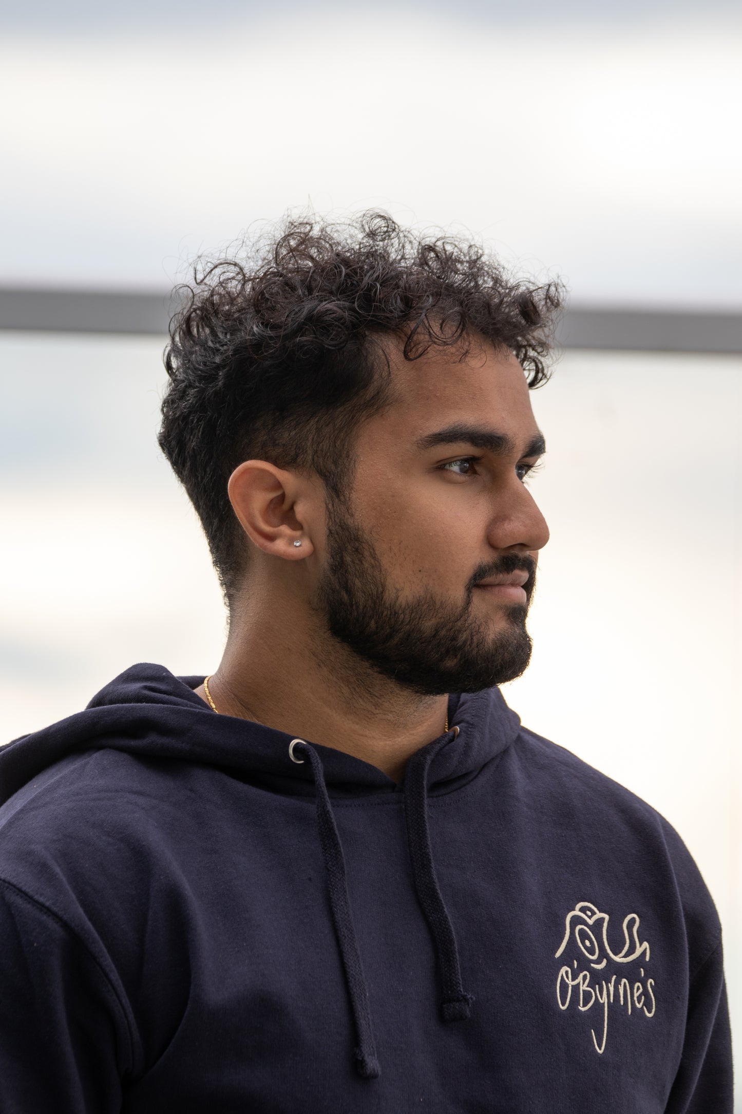 "Hopscotch" Hoodie - Navy