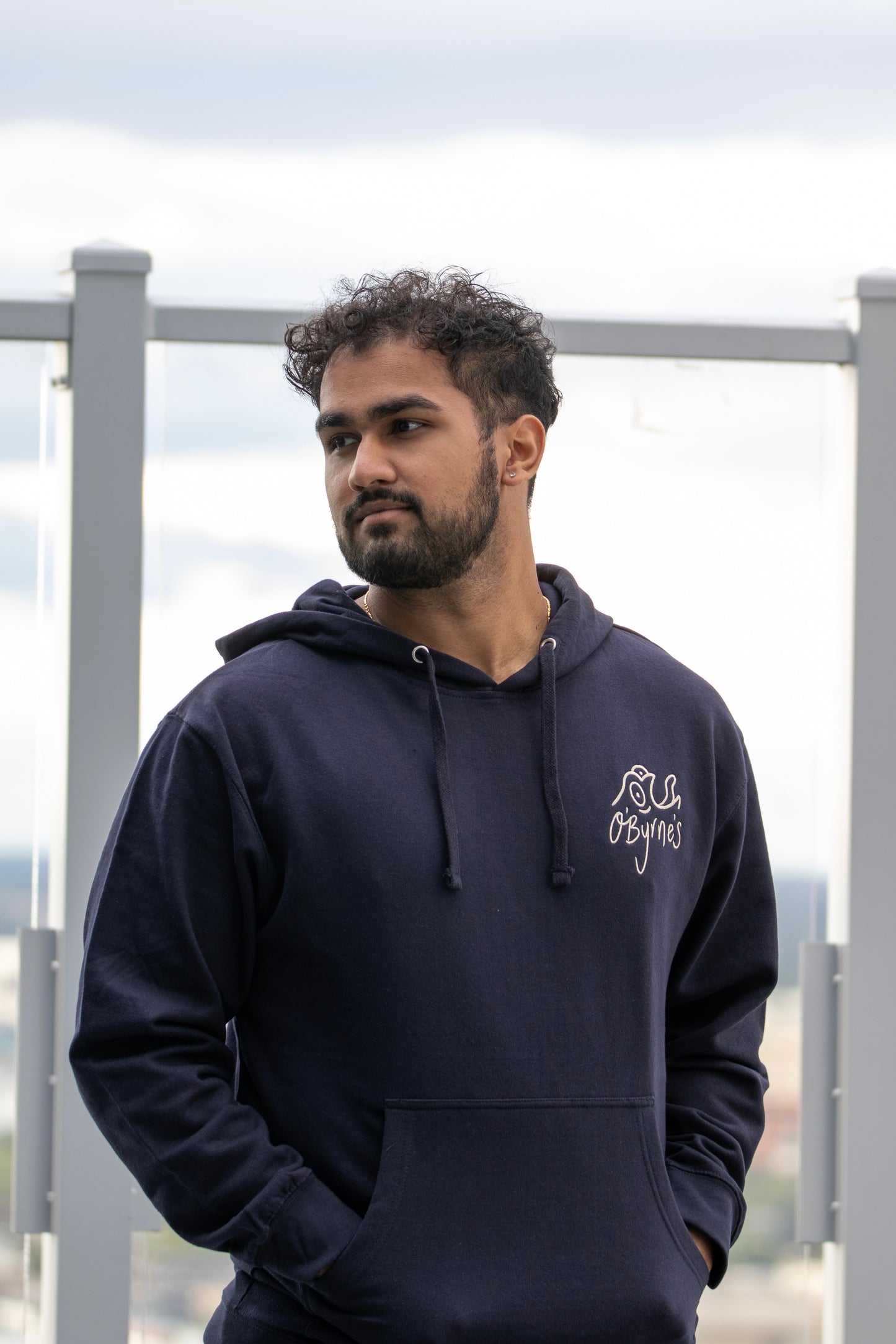 "Hopscotch" Hoodie - Navy