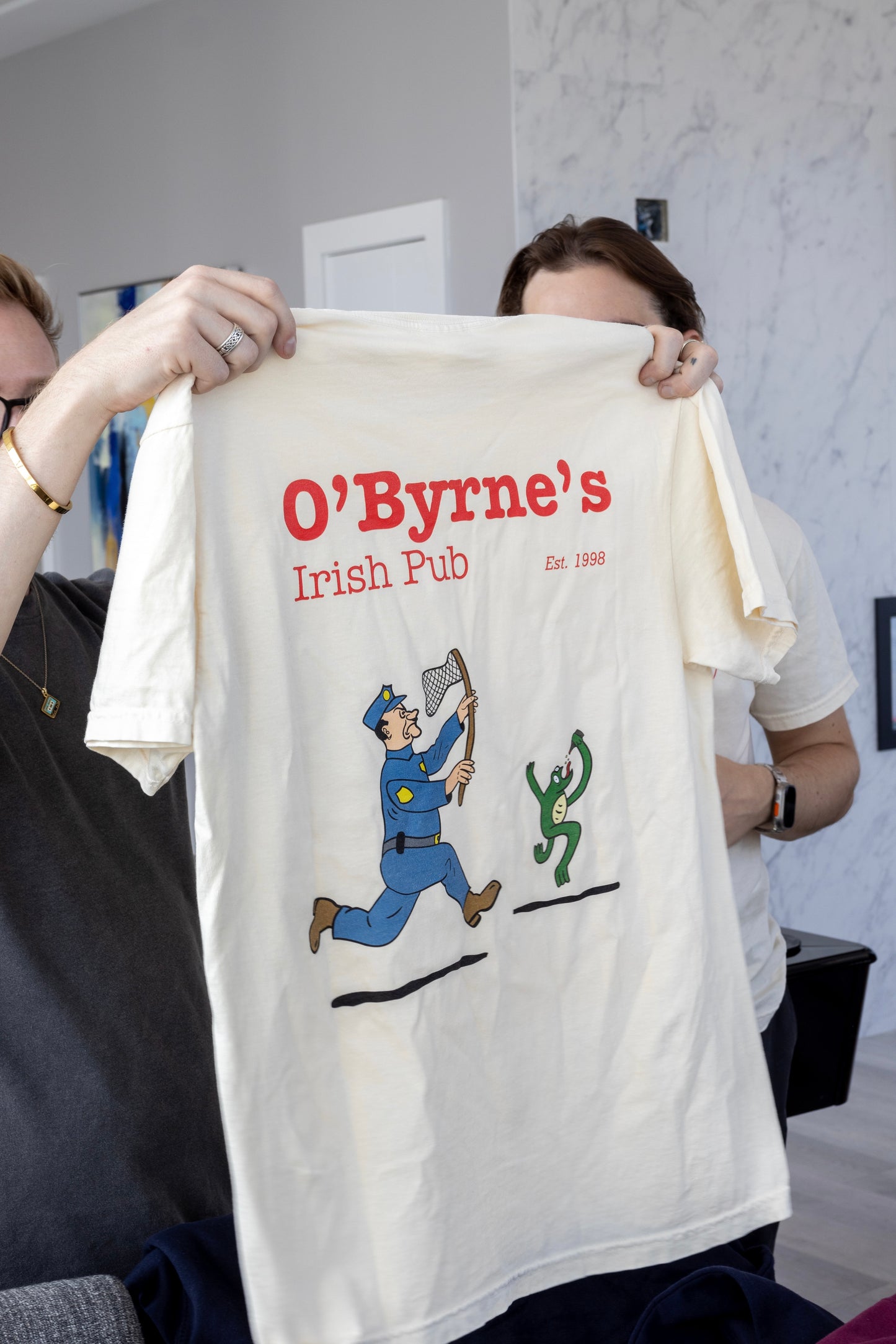 Vintage O'Byrne's Tee - Ivory