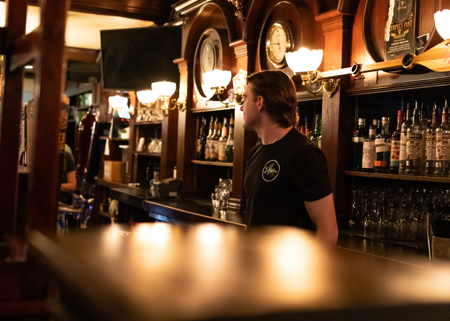 Classic O'Byrne's Tee - Black